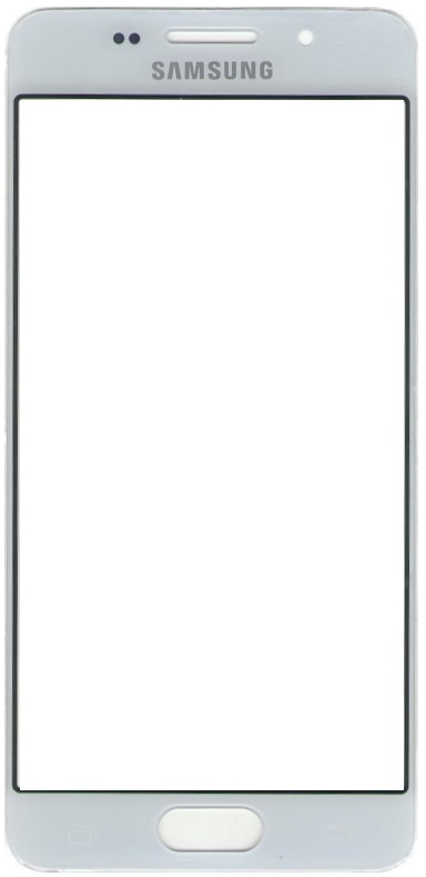 Стекло Samsung G850F Galaxy Alpha Белый