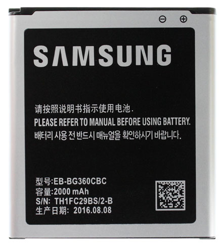 Аккумулятор Samsung G360H EB-BG360CBE