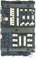 Коннектор SIM+MMC LG H845