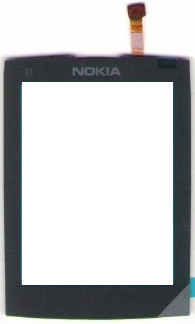 Тачскрин Nokia X3-02 Черный