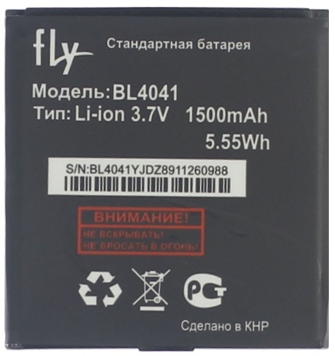 Аккумулятор Fly DS131 BL4041