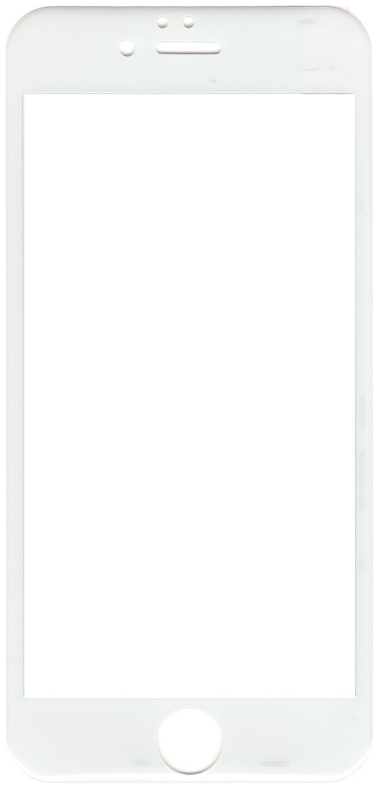 Защитное стекло для iPhone 6 Белый