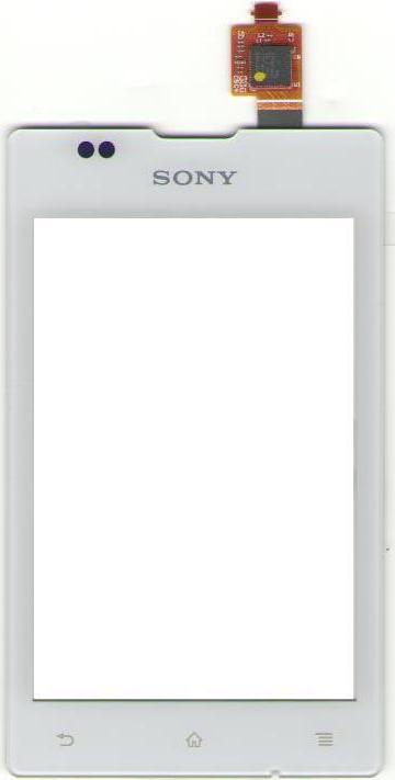 Тачскрин для Sony C1505 Белый