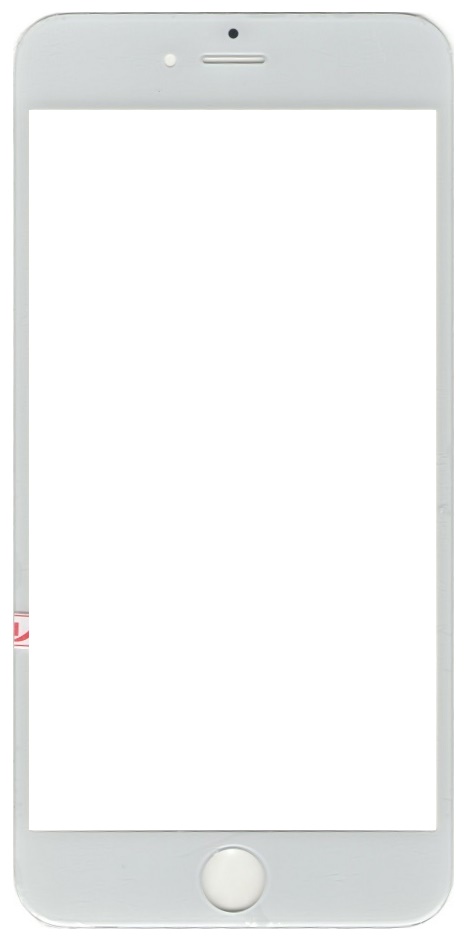 Стекло для iPhone 6 Plus Белый