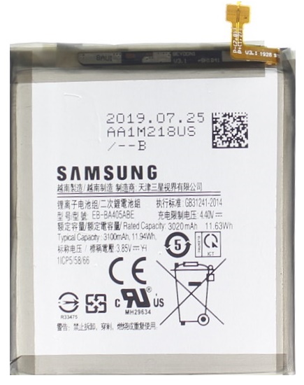 Аккумулятор для Samsung A405F A40 EB-BA405ABE Гарантия 3 месяца!