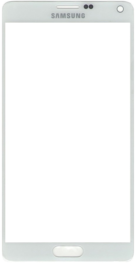 Стекло Samsung N910C Galaxy Note 4 Белый