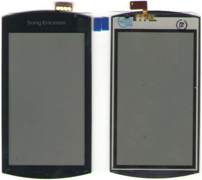 Тачскрин Sony Ericsson U5i Черный