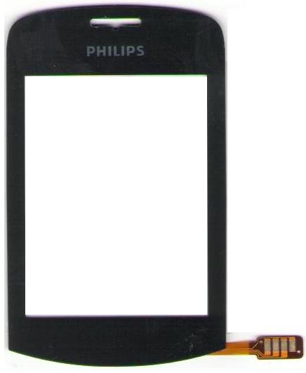 Тачскрин Philips X518 Xenium Черный