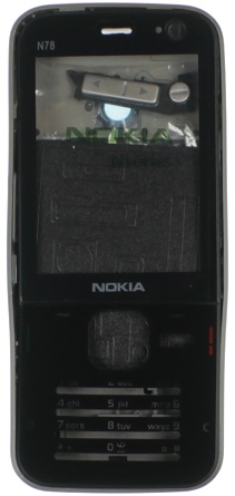 Корпус Nokia N78 Темно-Коричневый
