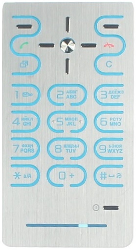 Клавиатура Sony Ericsson Z770 Серебристый