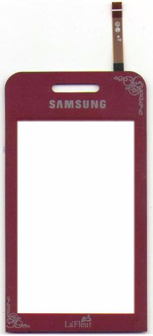 Тачскрин Samsung S5230 LaFleur Красный