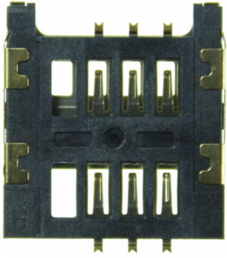 Коннектор SIM LG P700