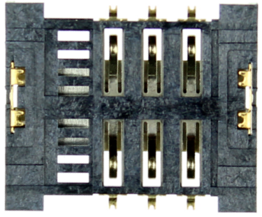 Коннектор SIM Samsung I9082/ C3222/ E1195