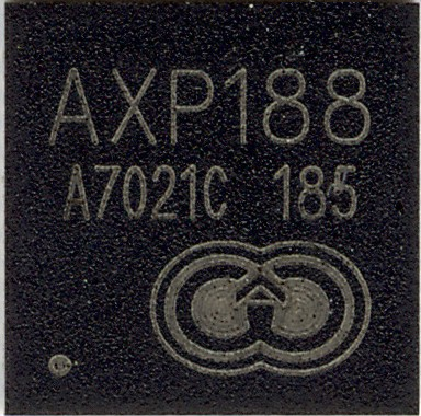 Контроллер питания и зарядки AXP188