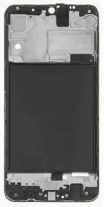 Рамка дисплея для Samsung A105F Черная