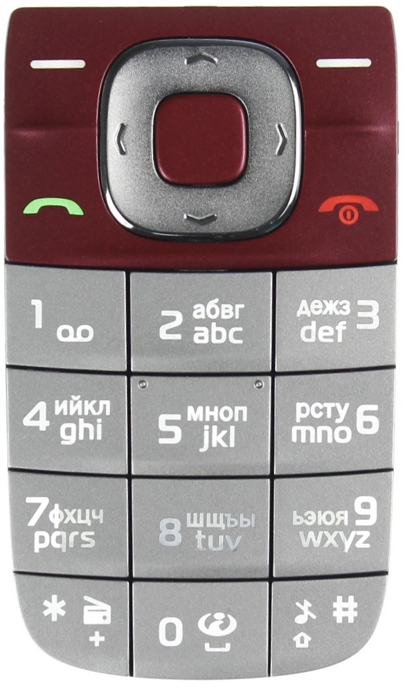 Клавиатура Nokia 2760 Красный