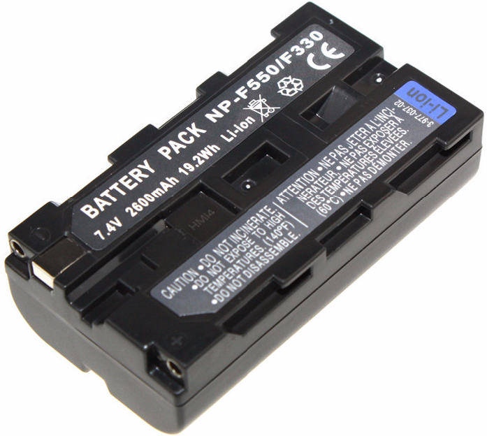Аккумулятор Sony DCR-VX2200E/ HDR-FX1000E/ HDR-FX1/ HDR-FX7/ DCR-VX2100 NP-F330 / NP-F550 NP-F570 2200mAh