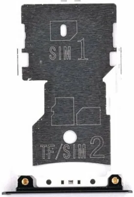 Контейнер SIM для Xiaomi Redmi Note 4X Черный