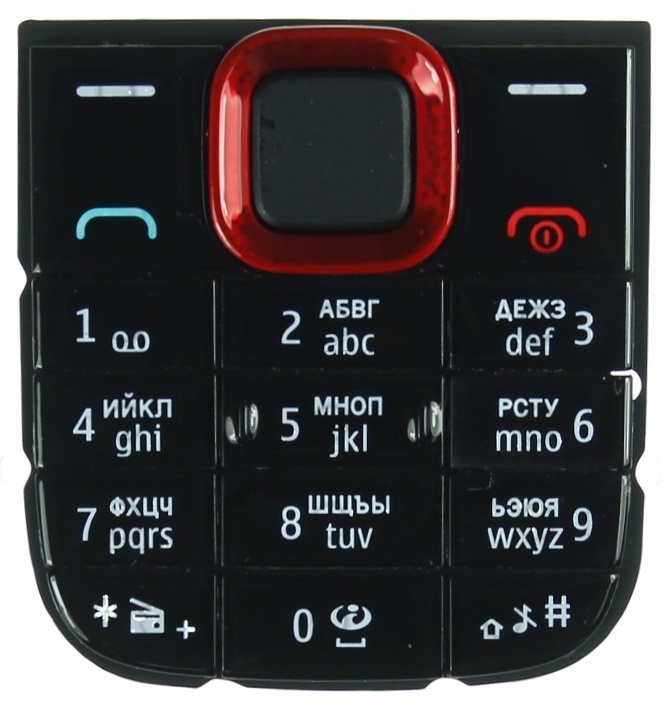 Клавиатура Nokia 5130 Красный