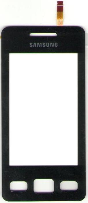 Тачскрин Samsung S5260 Черный
