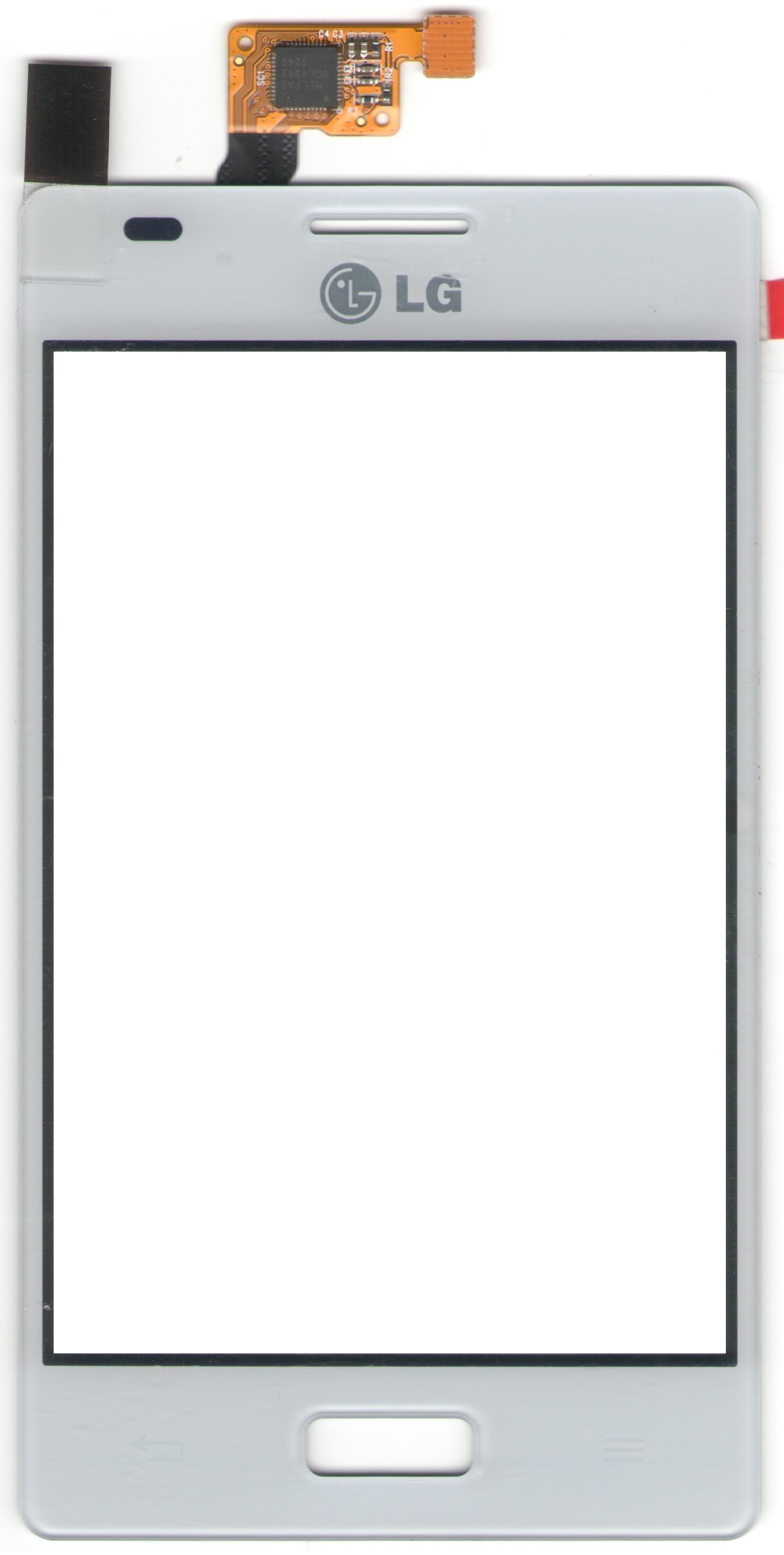 Тачскрин LG E610 Белый