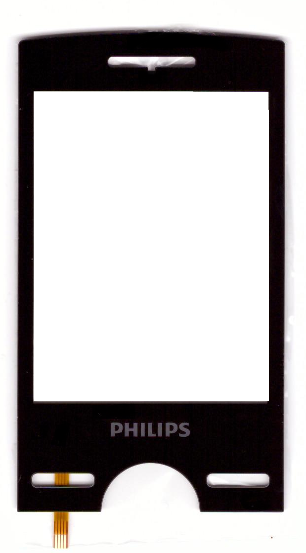 Тачскрин Philips Xenium X516 Черный