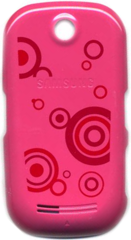Задняя крышка для Samsung S3650 Corby Розовый