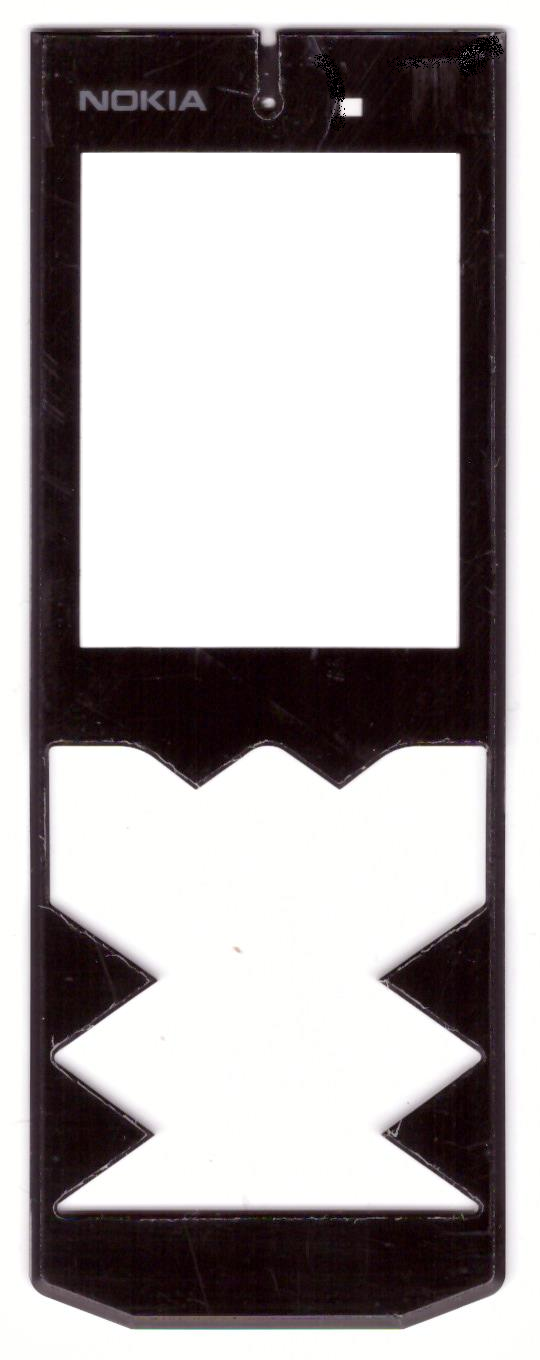 Стекло Nokia 7900 Черный
