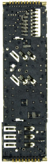 Коннектор SIM+MMC FS402