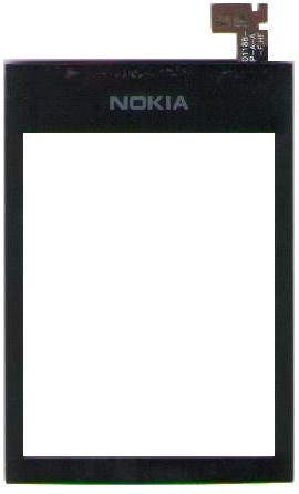 Тачскрин Nokia Asha 300 Черный