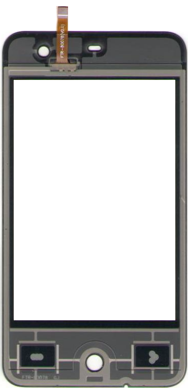 Тачскрин для китайского телефона Meizu MX Черный