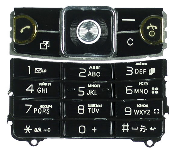 Клавиатура Sony Ericsson C510 Черный