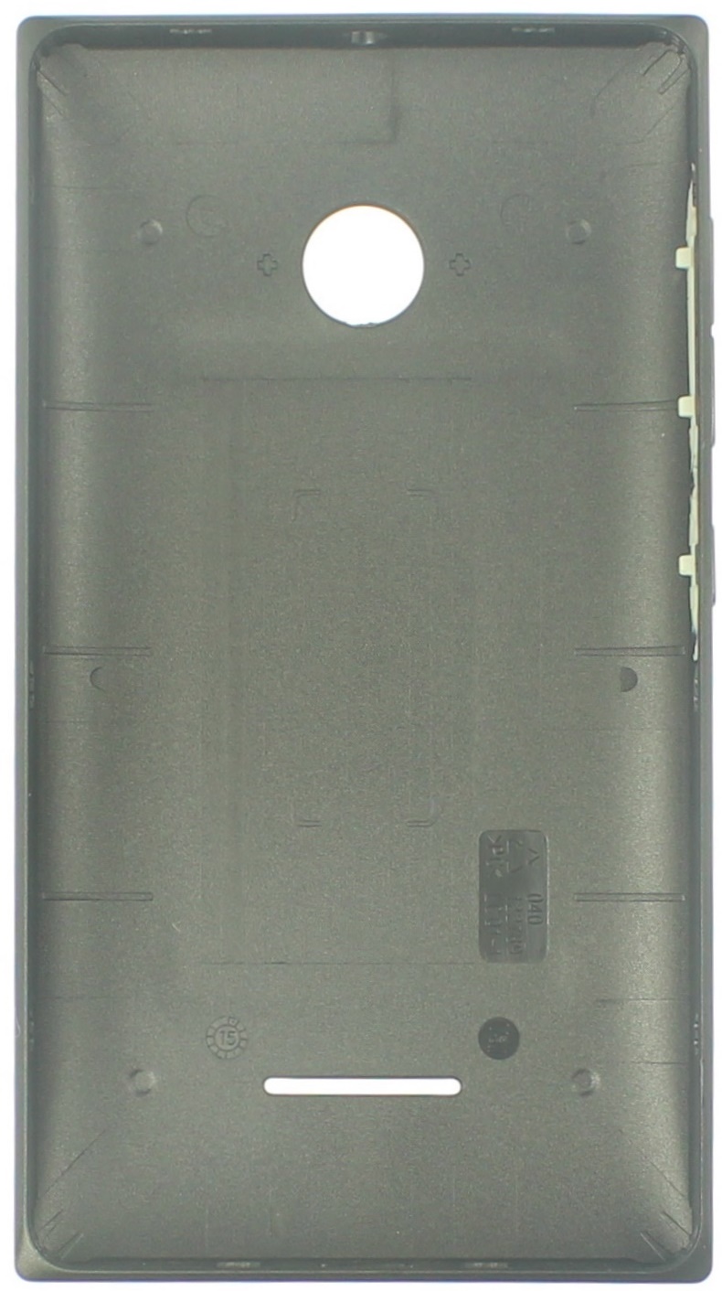 Задняя крышка для Microsoft Lumia 435 Dual Черный