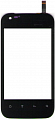 Тачскрин для китайского телефона HTC G18/ Telsda T8520/ U3580 Черный P/N FPCC035T1398AA2/ SU-TSC Z3-IV-FPC2
