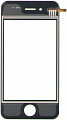 Тачскрин для китайского телефона iPhone 4GS/ W99/ W88/ W66 Черный Фабрика