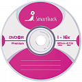 Диск DVD-R Smart Track, 4.7Gb, 16x, Slim