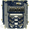 Коннектор SIM+MMC для Samsung A300F/ A500F/ A700FD