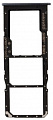 Контейнер SIM для Samsung A515F A51 Черный