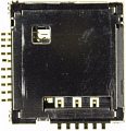 Коннектор SIM+MMC Samsung C3010/  S5233/ E2510/ S5230