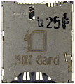 Коннектор SIM Sony C6502/ C6503/ HTC One S/ 8S/ Desire 700 Dual/ MTC 978