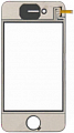 Тачскрин для китайского телефона iPhone 4GS/ W55/ W66/ J8+ Фабрика