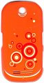 Задняя крышка для Samsung S3650 Corby Оранжевый