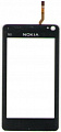 Тачскрин для китайского телефона Nokia N8 Черный #8.1 94*51