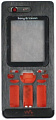 Корпус Sony Ericsson W880 Оранжевый