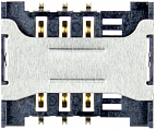 Коннектор SIM Samsung I9082/ C3222/ E1195