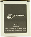 Аккумулятор Micromax A92