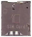 Коннектор Sim Alcatel OT2005