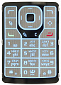 Клавиатура Nokia N76 Серебристый