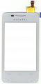 Тачскрин Alcatel OT4010D Белый #131152U7V1.1-8