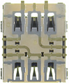 Коннектор SIM Samsung G850F